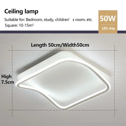 Plafonnier LED moderne pour décoration intérieure élégante — LZ4XJ9