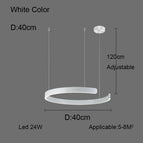 Blanc 40cm / 41-50 W / Lumière neutre