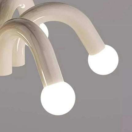 Lustre métal au design art déco — LZ4N7Q2D