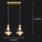2 lampes - base longue / Chaude