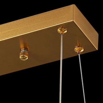 Lustre LED en cristal style nordique pour cuisine moderne — LZ4X9P