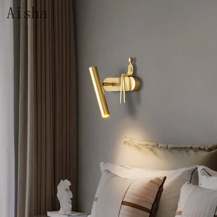 Applique murale LED au design minimaliste pour intérieur moderne et créatif — LZ4X9P2