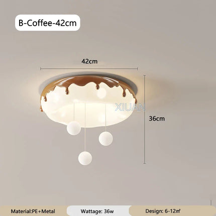 Lustre rond à bulles pour enfants avec protection des yeux — LZ4P9XQ