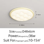 Jaune D48x6cm 36W / Luminosité variable