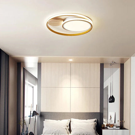 Plafonnier LED nordique créatif avec 2 styles et lumière chaude — LZ4X9T2