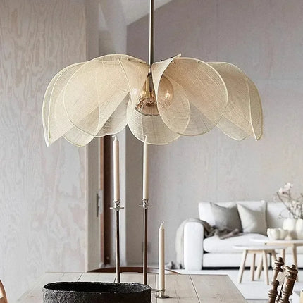 Lustre nordique simple style japonais avec décoration florale — LZ4P9XQ