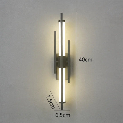 Applique murale LED au design nordique simple pour intérieur — LZ7GQ2