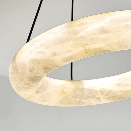 Lustre en marbre naturel espagnol pour hôtel de luxe — LZ4M9Q2