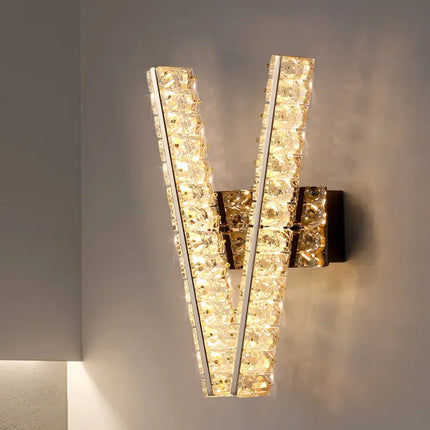 Applique murale en cristal pour décoration intérieure raffinée — LZ4X9P2