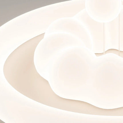 Plafonnier nuage crémeux ludique pour chambre d'enfant — LZ4X9T2