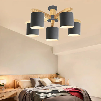 Lustre suspension nordique pour intérieur moderne et élégant — LZ4X9J