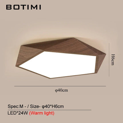 Plafonnier décoratif géométrique en métal et acrylique pour chambre et salle à manger — LZ4X9T