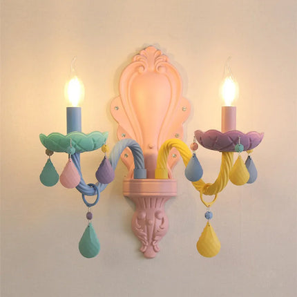 Lustre cristal arc-en-ciel design kawaii pour chambre enfant — LZ4Q9T2