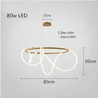 Rond 80 cm / Blanc froid 6000K