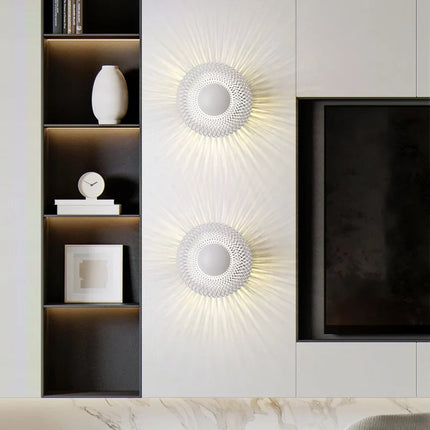 Applique murale en fer design corne italienne avec éclairage LED — LZ4P9XQ
