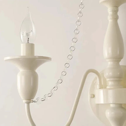 Applique murale rustique en cristal pour décoration rétro — LZ4G7M2