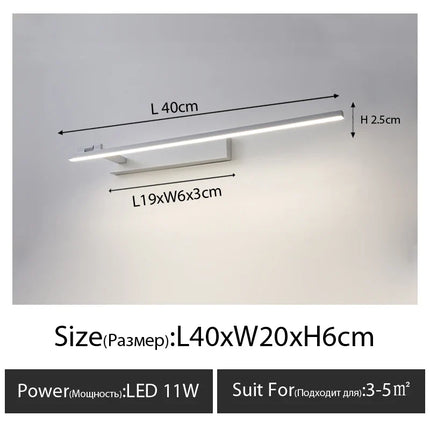 Applique murale LED moderne AC90-260V