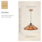 B 40CM Couleur Noyer / 5 W (max. 100 W) / Blanc chaud | CHINE