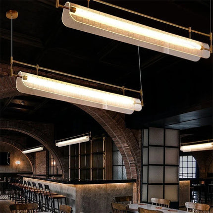 Suspension LED moderne minimaliste en acrylique italien — LZ4X9M