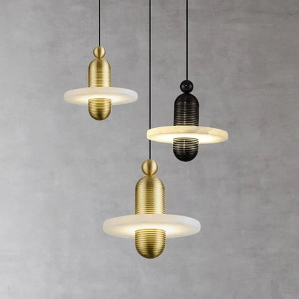 Suspension en marbre naturel espagnol pour décoration élégante — LZ4X9B