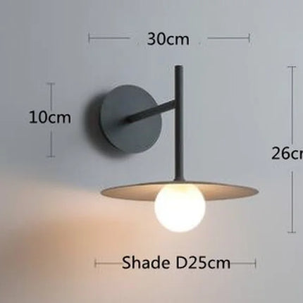applique murale led moderne à bras mobile simple