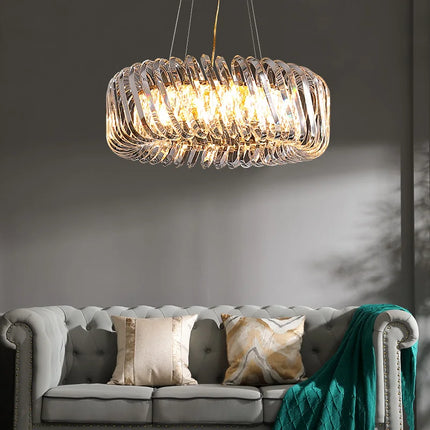 Lustre en cristal pour décoration intérieure élégante et moderne — LZ4X9P