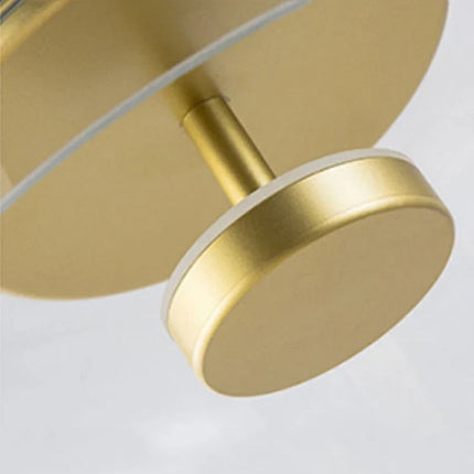 Suspension en verre fumé transparent style nordique pour hôtel et café — LZ4P9X