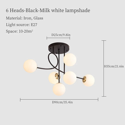 Suspension LED élégante pour décoration intérieure raffinée — LZ4P9XQ