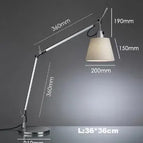 Lampe de table 36 cm / Lumière froide / 100-220v