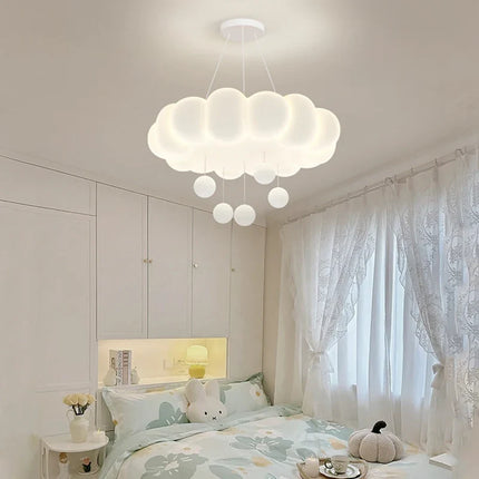 Lustre boule ronde à abat-jour étoile avec télécommande et gradation — LZ4X9T2