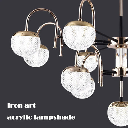 Lustre en fer forgé pour décoration intérieure — LZ4XJ7