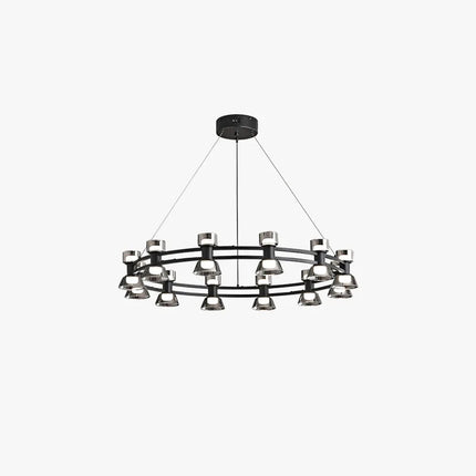 Lustre suspension LED boule en verre postmoderne — LZ4X9P2Q