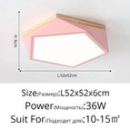 Rose L52x52cm 36W / Blanc chaud