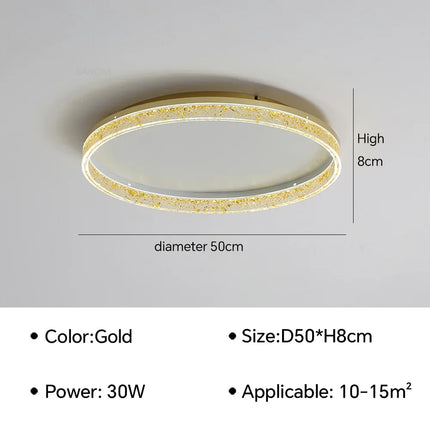 Plafonnier LED moderne pour décoration intérieure — LZ4X9M