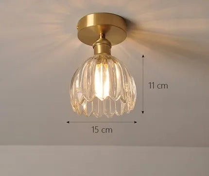 Plafonnier moderne en verre lumineux pour intérieur et extérieur — LZ4QX9