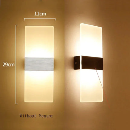 Applique murale LED moderne en acrylique pour intérieur — LZ4X9T