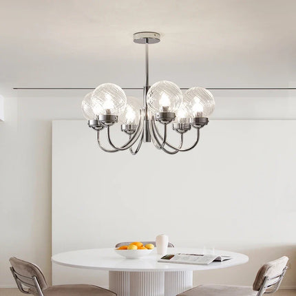 Lustre en verre d'art au style médiéval pour décoration intérieure — LZ4X9T