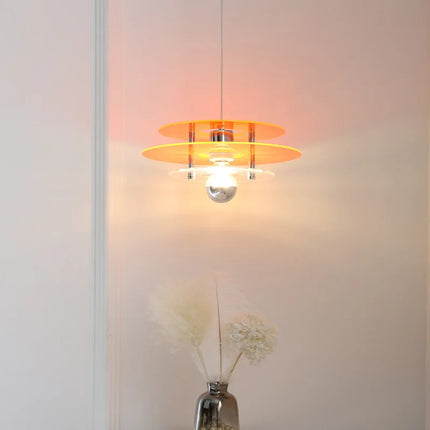 Suspension acrylique design OVNI style nordique pour intérieur — LZ4X9P