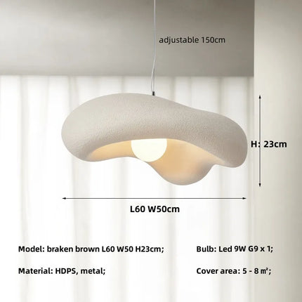 Suspension LED style wabi sabi nordique — LZ4X9T2