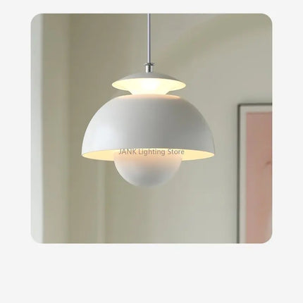 Suspension moderne design danois fleur bourgeon LED pour chambre et restaurant — LZ4X9P