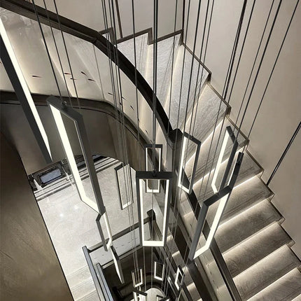 Lustre suspension moderne style loft pour intérieur élégant — LZ4X9M