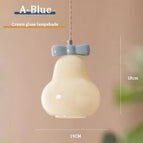 A verre bleu crème / Lumière chaude