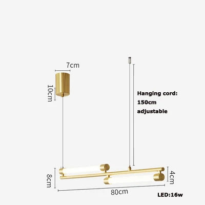 Lustre moderne en acrylique pour éclairage élégant — LZ4D9Q2