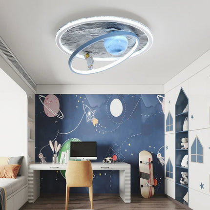 Plafonnier LED rond pour éclairage intérieur contemporain — LZ4T9Q7