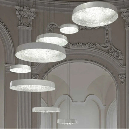 Lustre suspension minimaliste en cristal pour intérieur — LZ4X9Q2