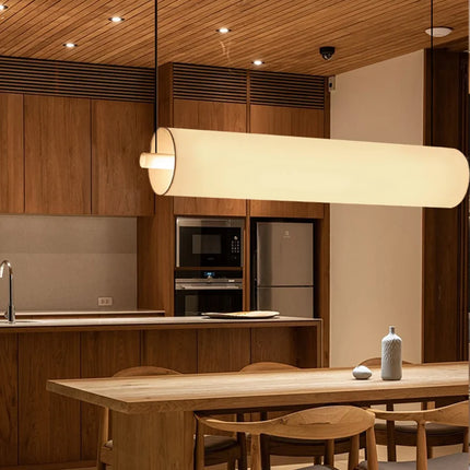 Lustre suspension moderne minimaliste en tissu pour restaurant et banquet — LZ4M9X2