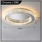D80cm Chrome / CHINA / Warm White 3000k