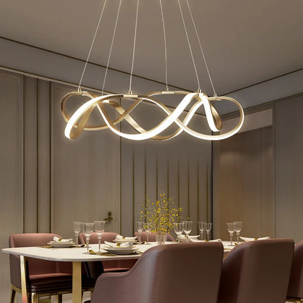 Lustre suspension LED au style moderne nord-européen — LZ4X9T2