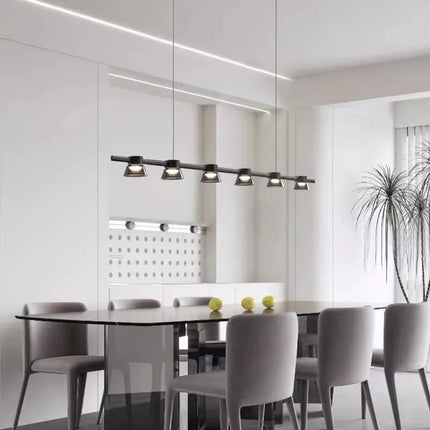 Lustre en verre italien au design minimaliste pour intérieur moderne — LZ4X7Q