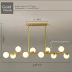 Golden 10head Milky / Warm White / CHINA